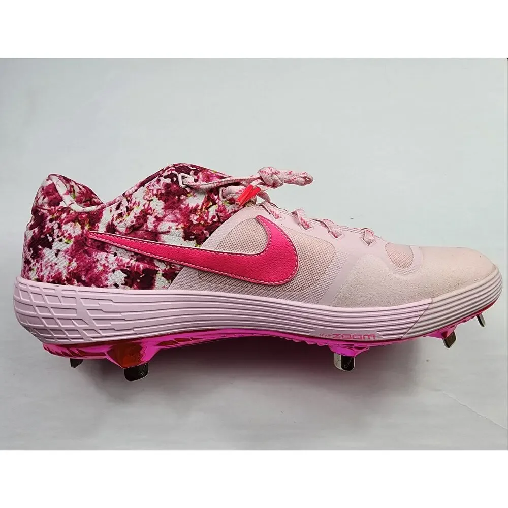 New Nike Exclusive Alpha Huarache Elite Baseball Cleats “Mother’s Day” 12
